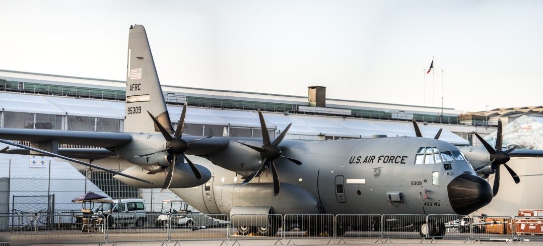 Die Lockheed C-130J ist seit 1996 in Produktion und löste das „H“-Modell ab.