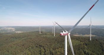 ENTEGA führt bedarfsgesteuerte Nachtkennzeichnung für Windräder (Foto: ENTEGA)