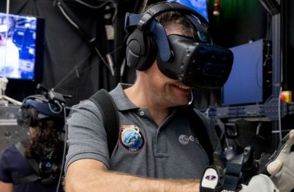 VR-Headset für Weltraummission: Unterstützung bei psychischen (Foto: HTC VIVE)