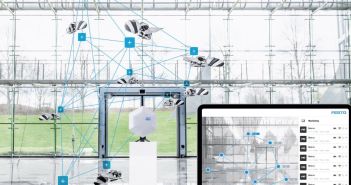 BionicBee: Faszinierendes Flugverhalten dank generativem Design und Leichtbau BionicBee: Das kleinste autonome Flugobjekt im Schwarm (Foto: Festo SE & Co. KG)
