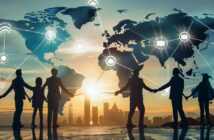Die Verbindung zwischen Luftfahrt und Globalisierung Globalisierung fördert weltweite Zusammenarbeit und Vernetzung in allen Bereichen (Foto: AdobeStock 814821085 - Daria)