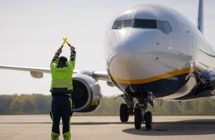 Ryanair bietet Winterflüge ab Lübeck nach London, Malaga, (Foto: 54°/Felix Koenig)